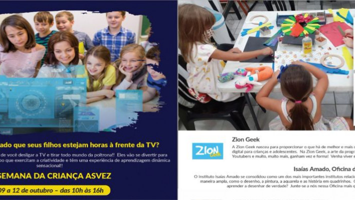 1ª SEMANA DA CRIANÇA ASVEZ.