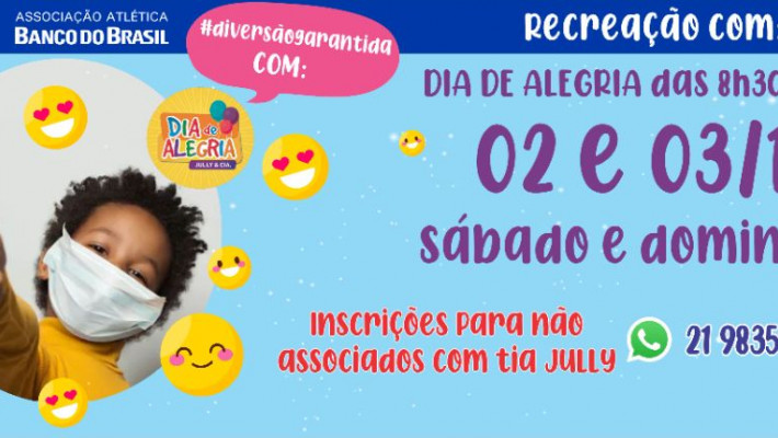 Recreação com Dia de Alegria!