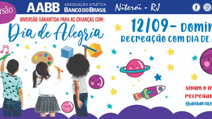 Recreação com Dia de Alegria!