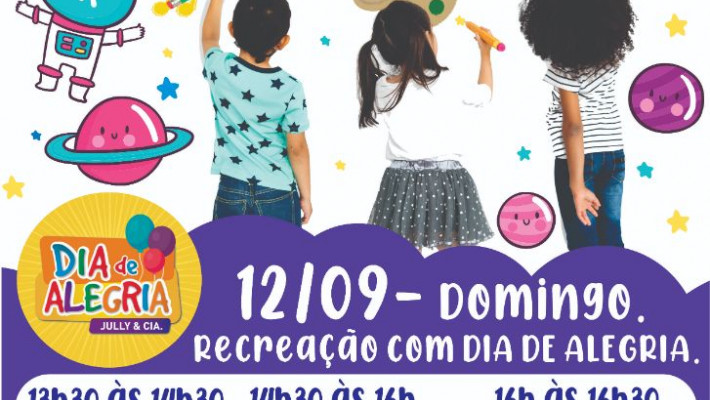Recreação com Dia de Alegria!