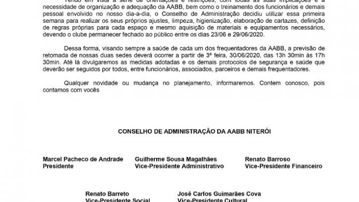 Aviso do CA – Amarelo II