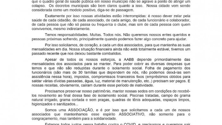 Estamos todos juntos nessa batalha contra o COVID.