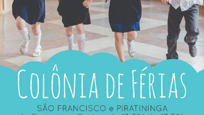 Colônia de Férias Julho 2018