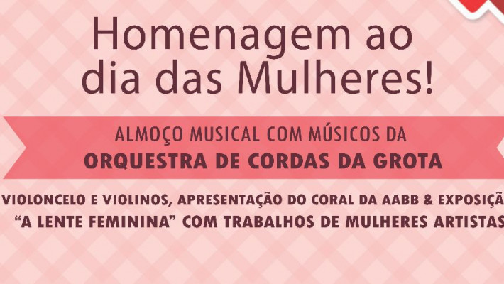 Confira as fotos do Almoço Musical dedicado a ELAS… Parabéns mulheres!!!!!