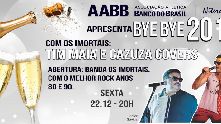 BYE BYE 2017 em grande estilo!!!!