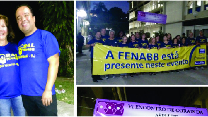 O Coral da AABB Niterói, participa do VI encontro de Corais da ASPI-UFF .