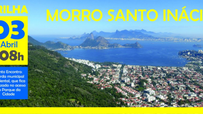 TRILHA PARA O MORRO SANTO INÁCIO