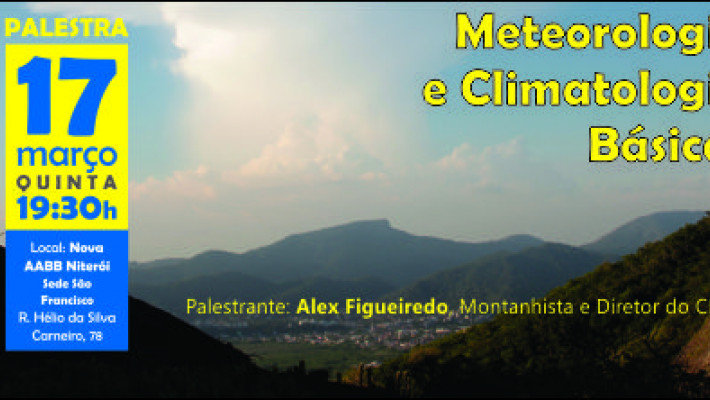Palestra “Meteorologia e Climatologia Básicas” confira as fotos