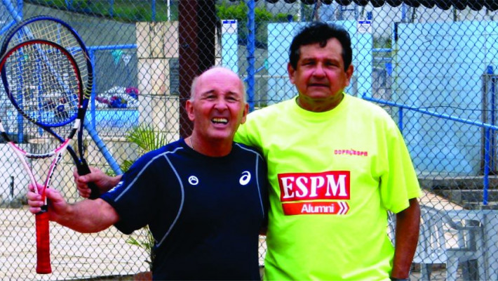 Torneio de Duplas disputado entre associados.