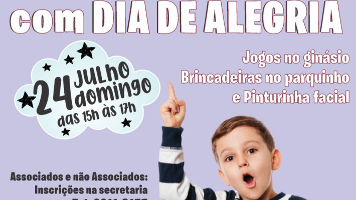 Recreação com TIA JULLY neste domingo.