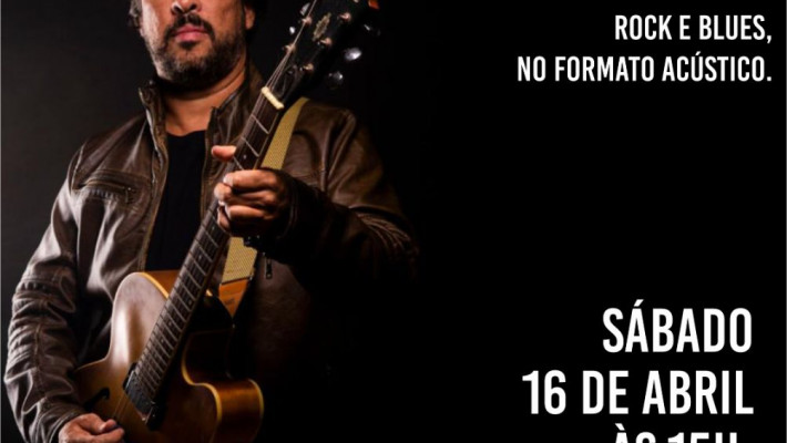 Ricardo Andrade, trazendo o melhor do Rock e do Blues.