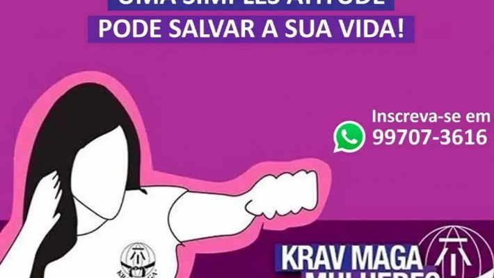 Seminário de Krav Maga gratuito e exclusivo para mulheres!