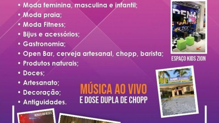 Feira Vitrine Niterói terá sua primeira edição na AABB.