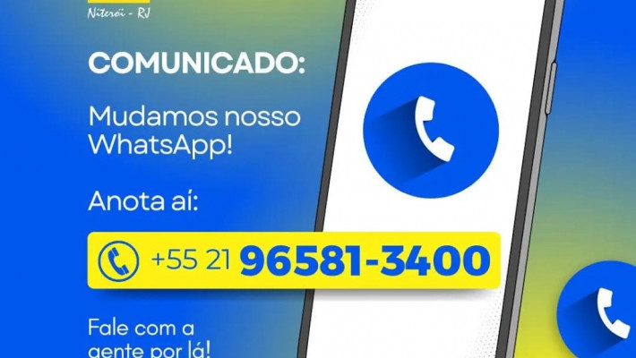 Anota aí o novo: (21) 965813400